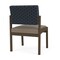Lesro Lenox Armless Guest Chair, 22.5 in W 24.5 in L 32 in H LS1102 - alternate 2